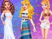 Play Princesses Boho Addiction Game on FOG.COM