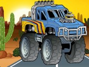 Play Crazy Monster Truck Jigsaw Game on FOG.COM