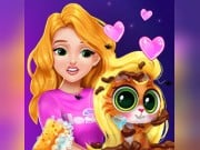 Play Blonde Princess Kitty Rescue Game on FOG.COM