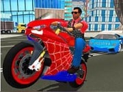 Play Hero Stunt Spider Bike Simulator Game on FOG.COM