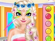 Play Princesses Face Painting Salon Game on FOG.COM