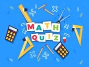 Play Math Quiz Game Game on FOG.COM
