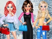 Play Disney Princesses Winter Fashion Game on FOG.COM