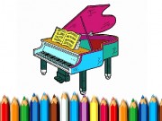 Play BTS Piano Coloring Book Game on FOG.COM