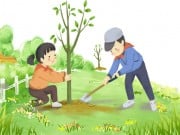 Play Arbor Day Puzzle Game on FOG.COM