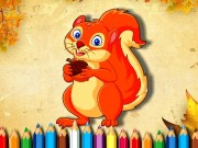 Play Squirrel Coloring Book Game on FOG.COM