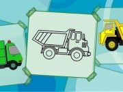 Play Truck Coloring Book Game on FOG.COM