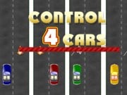 Play Control 4 Cars Game on FOG.COM