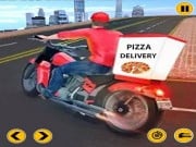 Play Big Pizza Delivery Boy Simulator Game Game on FOG.COM