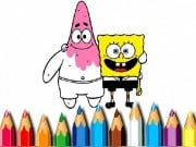 Play Sponge Bob Coloring Book Game on FOG.COM