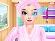 Play Elsa Holiday Spa Relax Game on FOG.COM