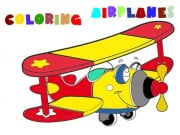 Play Coloring Book Airplane V 2.0 Game on FOG.COM