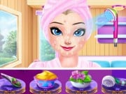 Play Ice Princess Holiday Spa Relax Game on FOG.COM