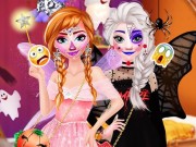 Play Sisters Halloween Party Game on FOG.COM