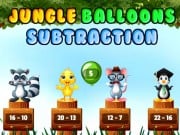 Play Jungle Balloons Subtraction Game on FOG.COM