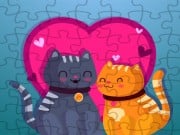 Play Cats Love Jigsaw Game on FOG.COM