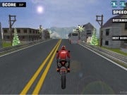 Play Highway Rider Motorcycle Racer Game Game on FOG.COM