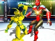 Play Robot Ring Fighting Wrestling Games Game on FOG.COM