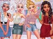 Play Princesses Multilayered Fashion Game on FOG.COM