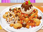 Play Yummy Waffle Ice Cream Game on FOG.COM