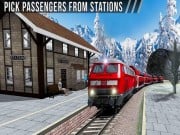 Play Uphill Station Bullet Passenger Train Drive Game Game on FOG.COM