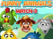 Play Funny Animals Match 3 Game on FOG.COM