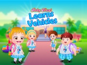 Play Baby Hazel Learns Vehicles Game on FOG.COM