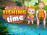 Play Baby Hazel Fishing Time Game on FOG.COM