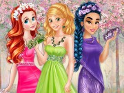 Play Colors of Spring Princess Gowns Game on FOG.COM