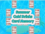 Play Summer Cold Drinks Card Memory Game on FOG.COM