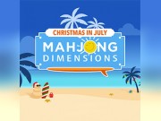 Play Christmas in July Mahjong Dimensions Game on FOG.COM