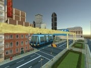Play Sky Train Simulator : Elevated Train Driving Game Game on FOG.COM