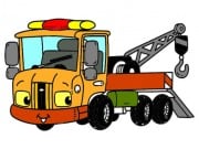 Play Tow Trucks Coloring Game on FOG.COM
