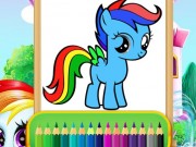 Play Wonder Pony Coloring Game on FOG.COM