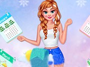Play All Year Round Fashion Addict Ice Princess Game on FOG.COM