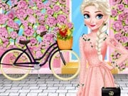 Play Elsa Stylish Roses Game on FOG.COM