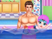 Play Baby Taylor Learn Swimming Game on FOG.COM