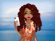 Play Tropical and Rosehip Princesses Sew Swimwear Game on FOG.COM