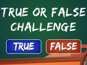 Play True or False Challenge Game on FOG.COM