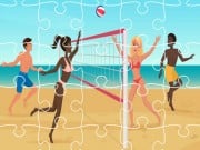 Play Beach Volley Ball Jigsaw Game on FOG.COM