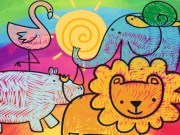 Play Little Animals Coloring Game on FOG.COM