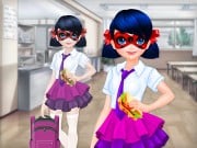Play Dotted Girl Back to School Game on FOG.COM