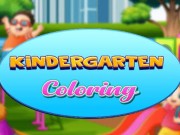 Play Kindergarten Coloring Game on FOG.COM