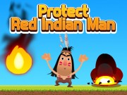 Play Protect Red Indian Man Game on FOG.COM