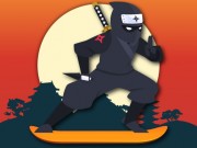 Play Lava And Ninja Skateboard Game on FOG.COM