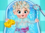 Play Princess Elsa Baby Born Game on FOG.COM