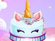Play Little Anna Unicorn Cake Make Game on FOG.COM