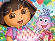 Play Dora The Explorer Jigsaw Game on FOG.COM