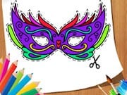 Play Carnival Party: Mask Coloring Game on FOG.COM