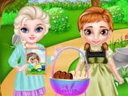 Play Frozen Baby Happy Easter Game on FOG.COM